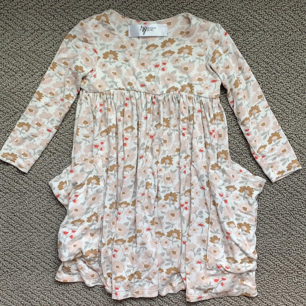 Remie Girl long sleeve day dress